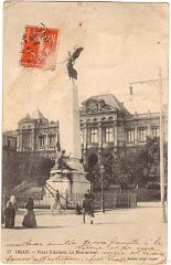 027  SERIE ORAN  MONUMENT PLACE D ARMES